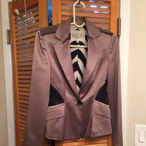rachel roy stunning blazer mesh sides